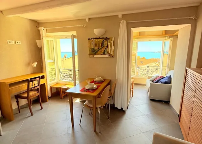 Charmant Studio Perche Sur Mer - Vieux Menton